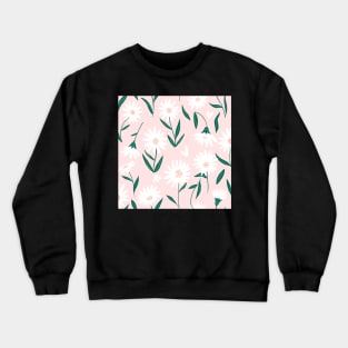 Daisy pink Crewneck Sweatshirt